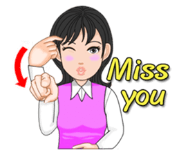 Thai Sign Language Vol.1 sticker #6215432