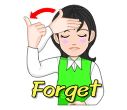 Thai Sign Language Vol.1 sticker #6215434