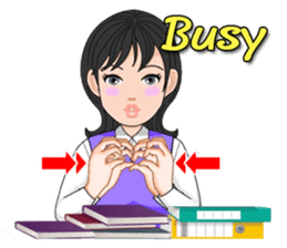 Thai Sign Language Vol.1 sticker #6215437