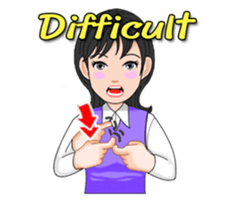 Thai Sign Language Vol.1 sticker #6215439