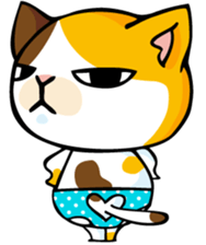 mamecat2 english sticker #6215551