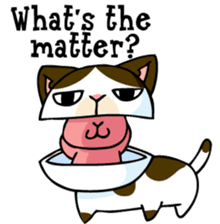 mamecat2 english sticker #6215552