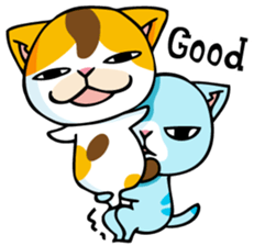 mamecat2 english sticker #6215555