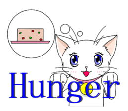 White cat of momo sticker #6215907