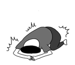 Hate u five mins sticker #6216012