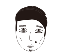 Selfish man sticker #6216096