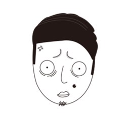 Selfish man sticker #6216104