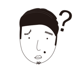 Selfish man sticker #6216106