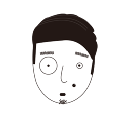 Selfish man sticker #6216107