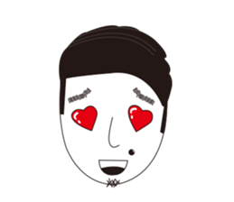 Selfish man sticker #6216112