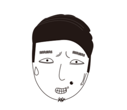 Selfish man sticker #6216113