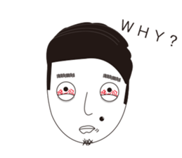 Selfish man sticker #6216119