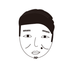 Selfish man sticker #6216120