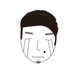 Selfish man sticker #6216121