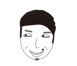 Selfish man sticker #6216123