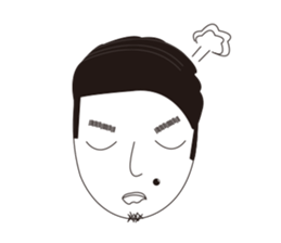 Selfish man sticker #6216124