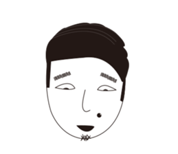 Selfish man sticker #6216125