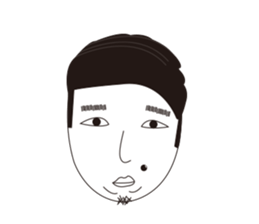 Selfish man sticker #6216127