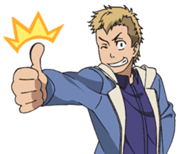 SHIROBAKO vol.2 sticker #6216132