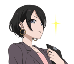 SHIROBAKO vol.2 sticker #6216141