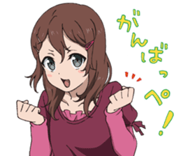 SHIROBAKO vol.2 sticker #6216156