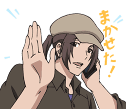 SHIROBAKO vol.2 sticker #6216164