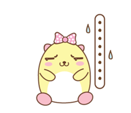 Little bear "MOMO" sticker #6216611