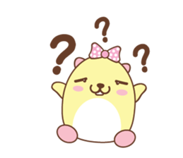 Little bear "MOMO" sticker #6216612