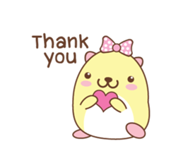 Little bear "MOMO" sticker #6216622