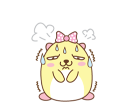 Little bear "MOMO" sticker #6216629