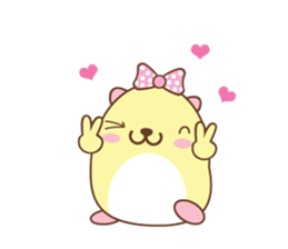 Little bear "MOMO" sticker #6216632