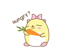 Little bear "MOMO" sticker #6216635