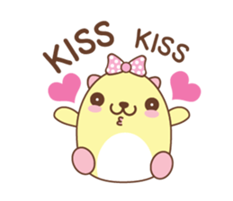 Little bear "MOMO" sticker #6216640