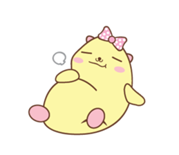 Little bear "MOMO" sticker #6216644