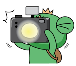 Backpack frog-Tourism twelve things sticker #6216745