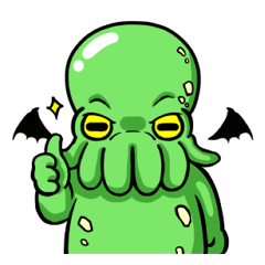 Cthulhu with funny friends