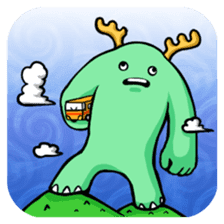 Cthulhu with funny friends sticker #6217033