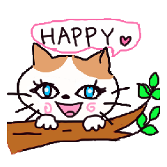 A tortoise-shell cat and the friends