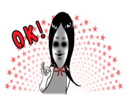 Horror Kimiko sticker #6217250