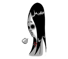 Horror Kimiko sticker #6217258