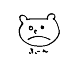 KUMADAKUMAKO sticker #6217546