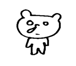 KUMADAKUMAKO sticker #6217549