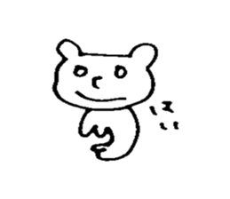 KUMADAKUMAKO sticker #6217555