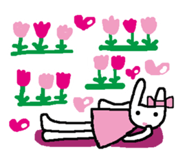 It looks just like a flower garden. sticker #6217603