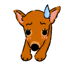 Sushi is my dog sticker #6218354