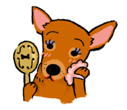 Sushi is my dog sticker #6218356