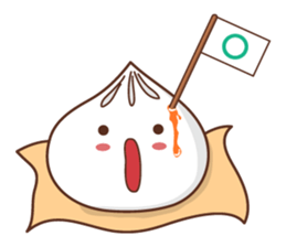 Dim sum and bun sticker #6218436