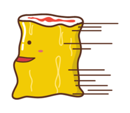 Dim sum and bun sticker #6218452