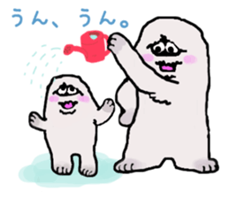 The yeti family sticker #6218476