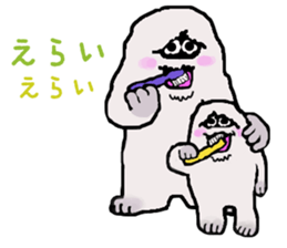 The yeti family sticker #6218484